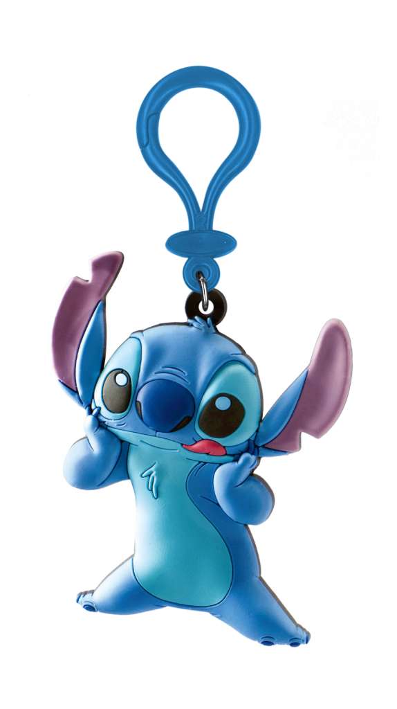 Stitch soft touch pvc bag clip