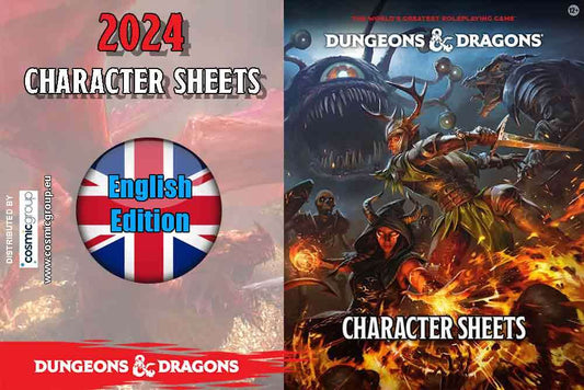 Dungeons & dragons - character sheets 2024