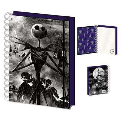 Nightmare before christmas seriously spooky a5 3d Anteckningsblock