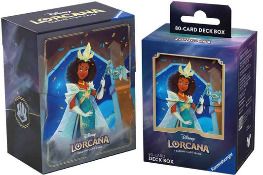 Lorcana - deck box - tiana - celebrating princess