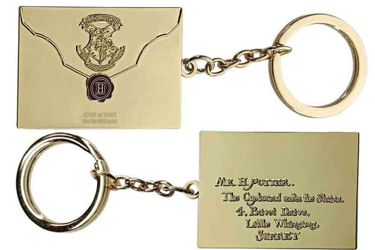 Harry potter - hogwarts letter - metal Nyckelring