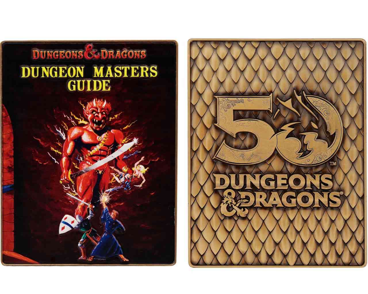 Dungeons & dragons - 50th anniversary - 1st edition book cover ingot set