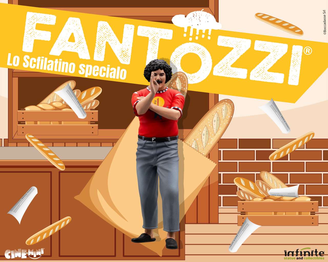 Fantozzi cecco lo scfilatino specialo cinemini pvc