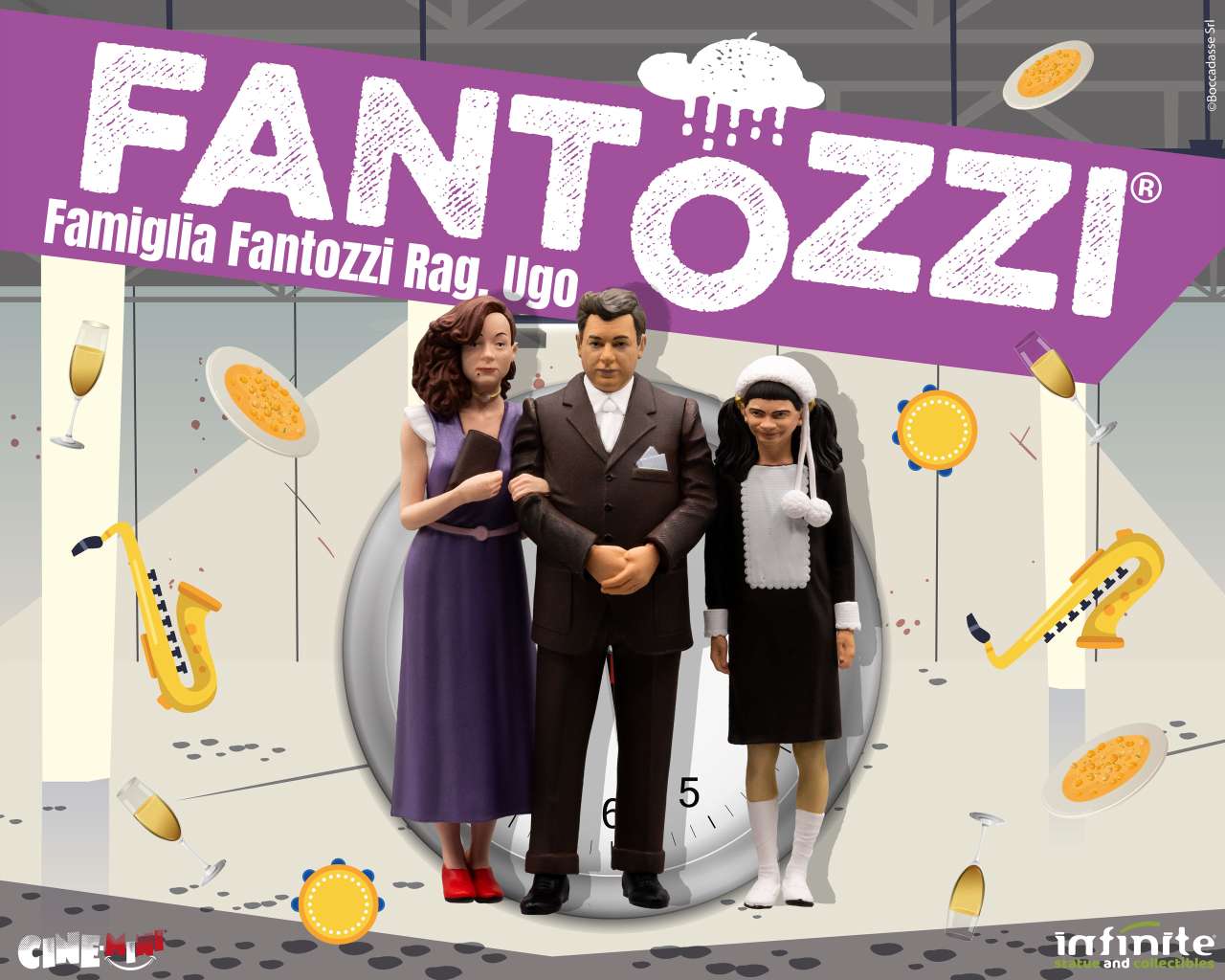 Fantozzi famiglia fantozzi rag ugo cinemini pvc