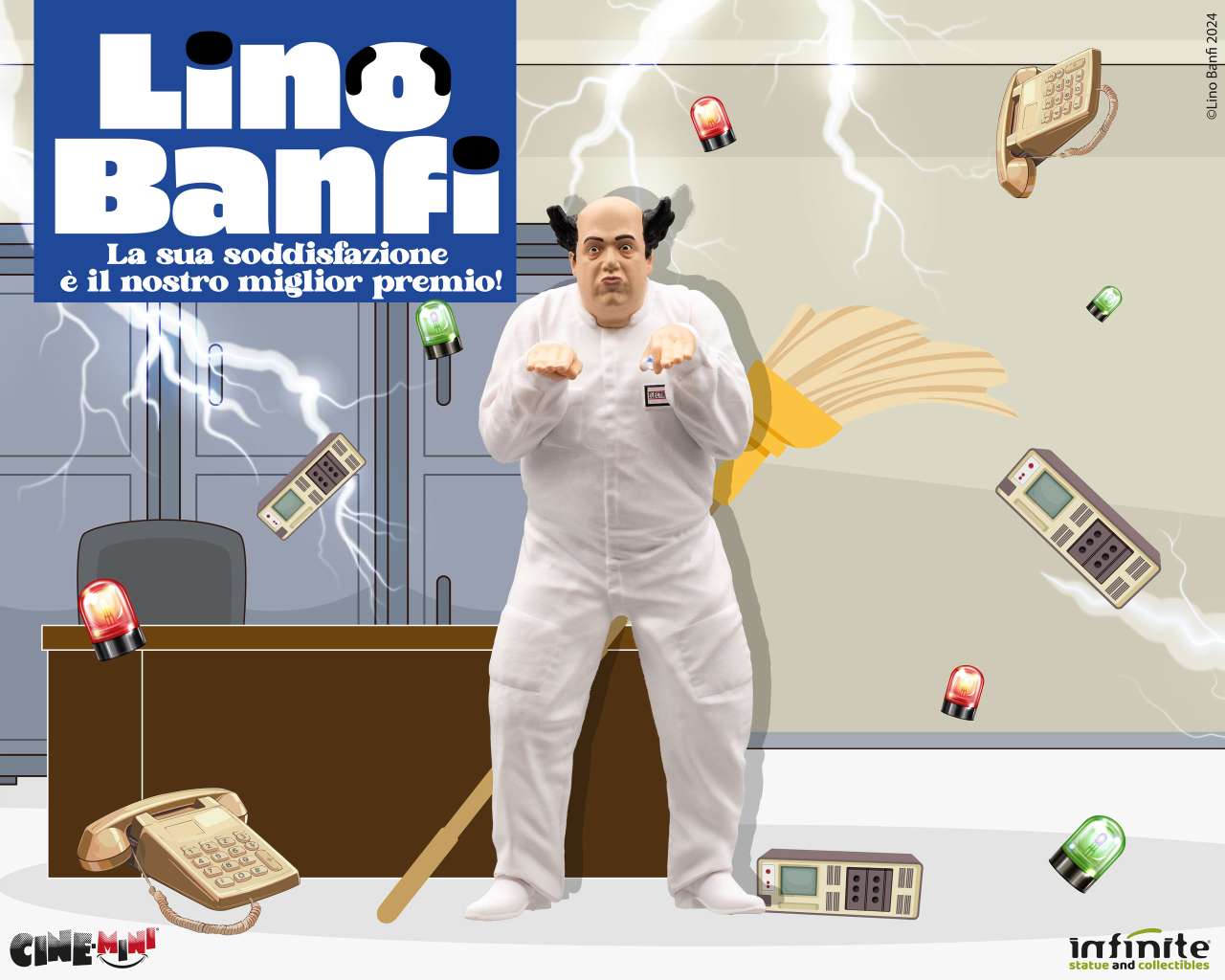 Lino banfi la sua soddisfazione e' il nostro miglior premio cinemini pvc