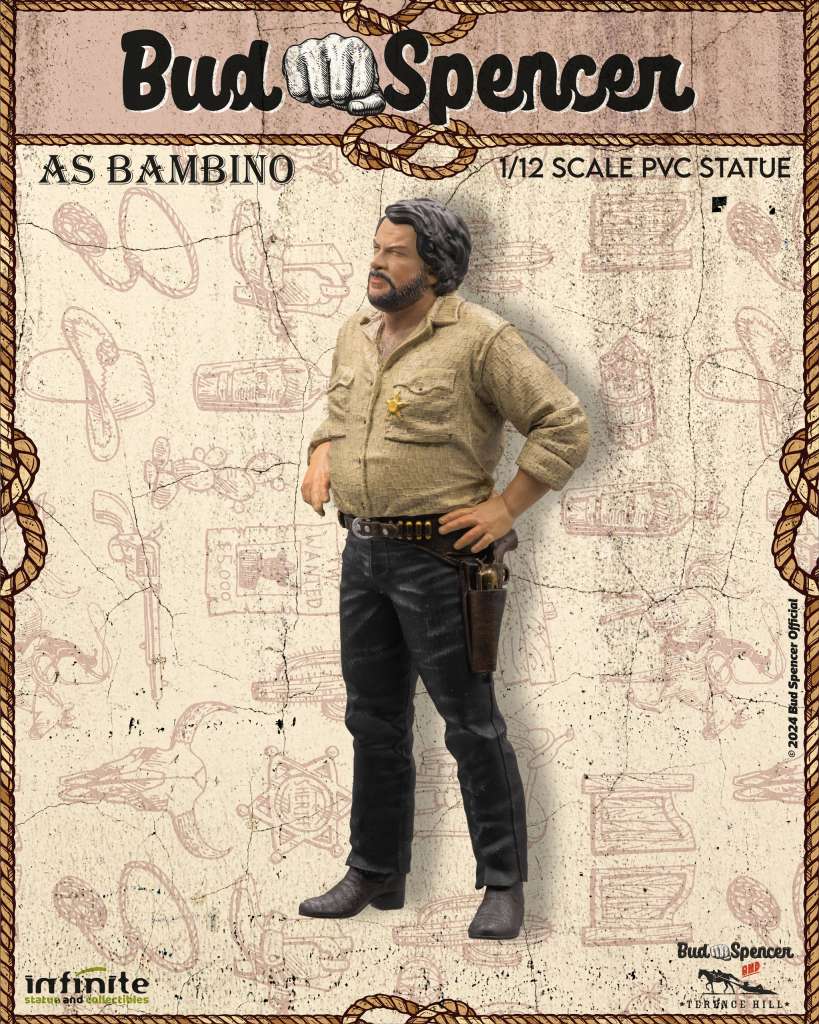 Bud spencer as bambino 1/12 pvc Staty