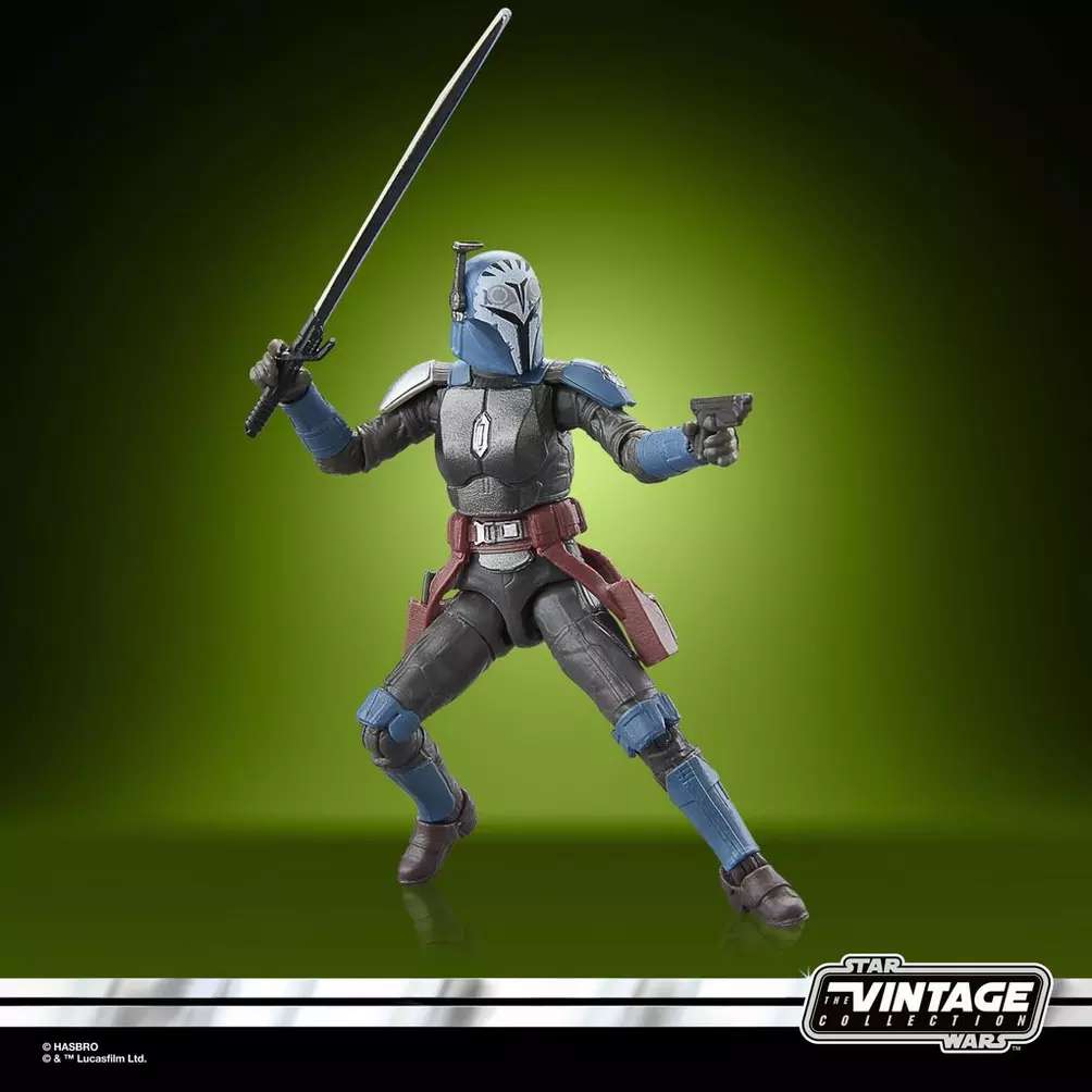 Star wars vintage the mandalorian bo-katan kryze plazir-15 Actionfigur