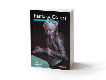 Fantasy colors painting techniques using game colors