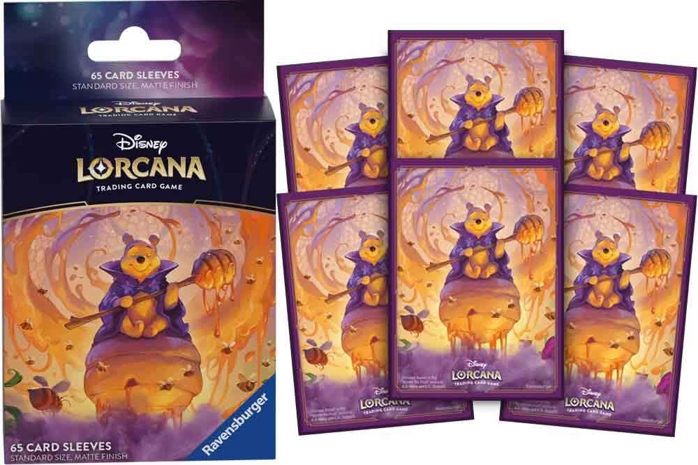 Lorcana - card sleeves - winnie the pooh – hunny wizard