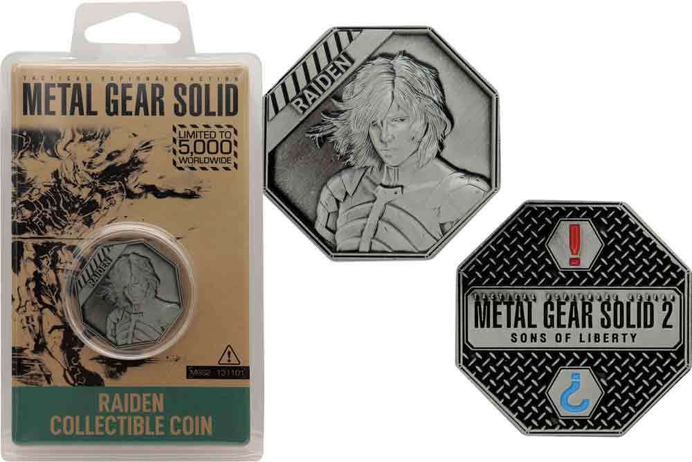 Metal gear solid - Metal Gear Solid2 - raiden coin