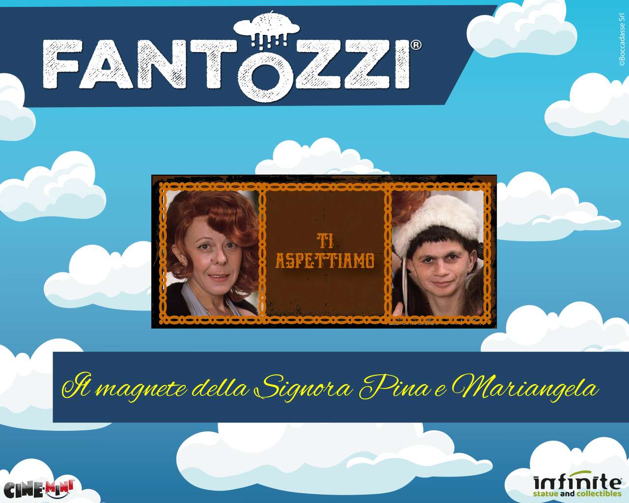 Fantozzi ti aspettiamo magnete