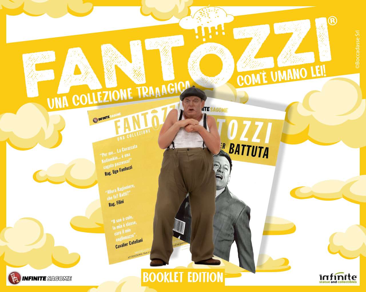 Fantozzi fantozzi com'e' umano lei booklet edition infinite sagome