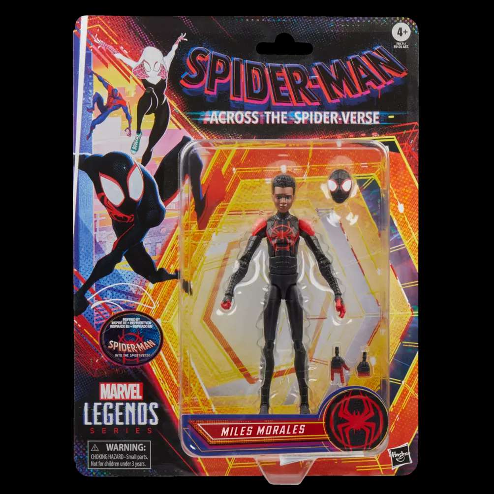 Marvel Legends Spiderman Across the Spider-Verse Miles Morales Actionfigur