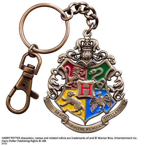 Harry Potter hogwarts crest Nyckelring