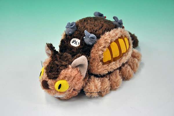 Totoro nekobus Gosedjur fluffy 20cm