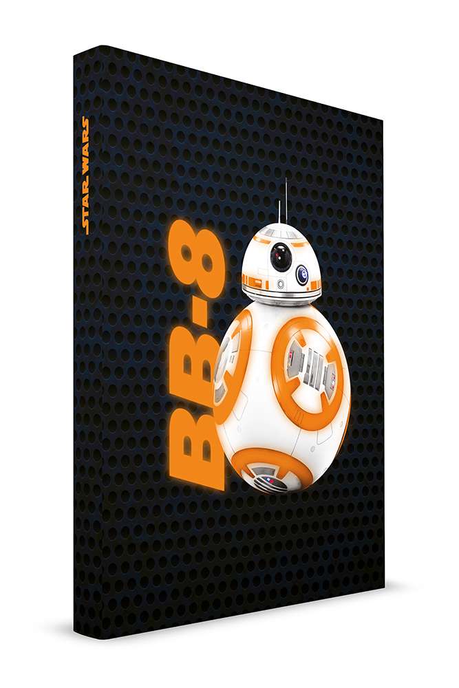 Star Wars ep7 bb-8 Anteckningsblock w/light