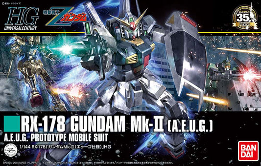 High Grade Universal Century (HGUC) Gundam gundam rx-178 mk ii aeug 1/144