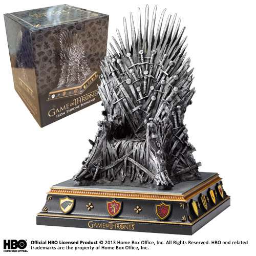 Game of thrones iron throne Bokstöd