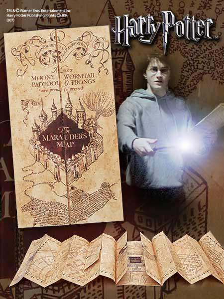 Harry Potter marauder's map -7888-