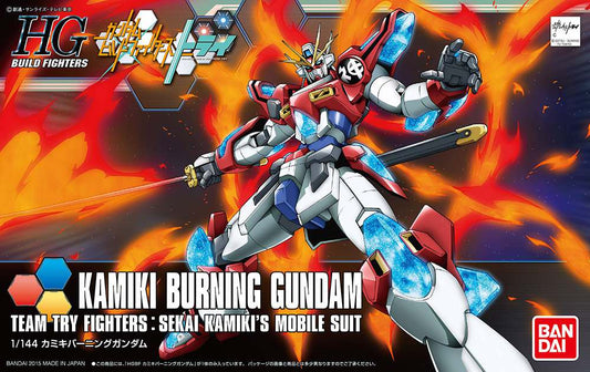 High Grade Build Fighters (HGBF) Gundam gundam burning kamiki 1/144