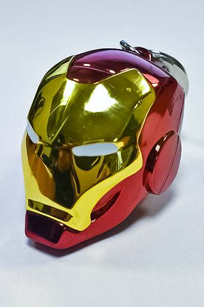 Iron man helmet Nyckelring