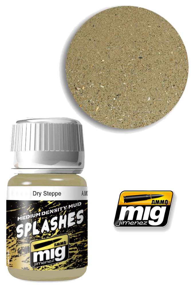 Splashes & mud texture dry steppe 1751