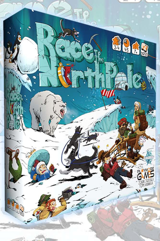 Race to the north pole Brädspel