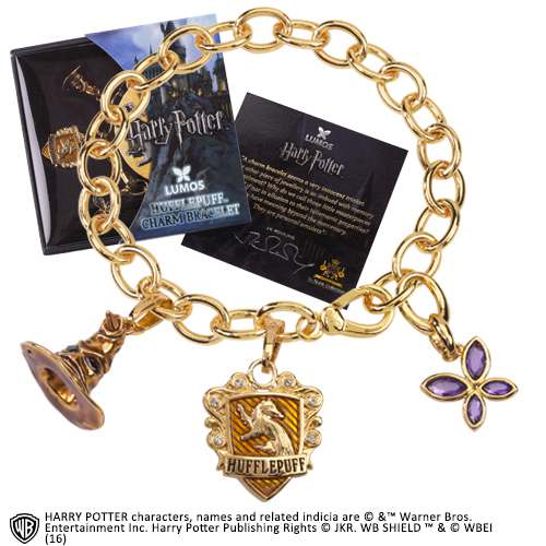 Harry Potter lumos hufflepuff charm Armband 7714