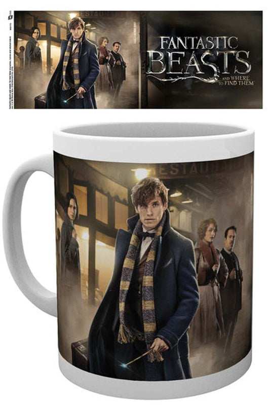 Harry Potter fantastic beasts group stand mug