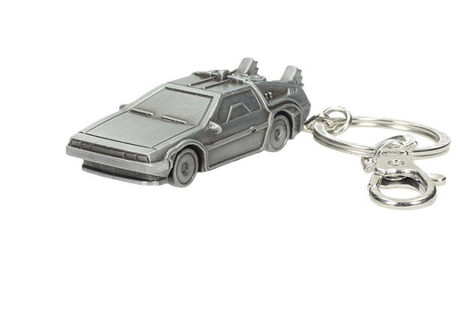 Back to the Future delorean 3d metal Nyckelring