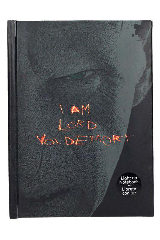 Harry Potter lord voldemort Anteckningsblock w/light