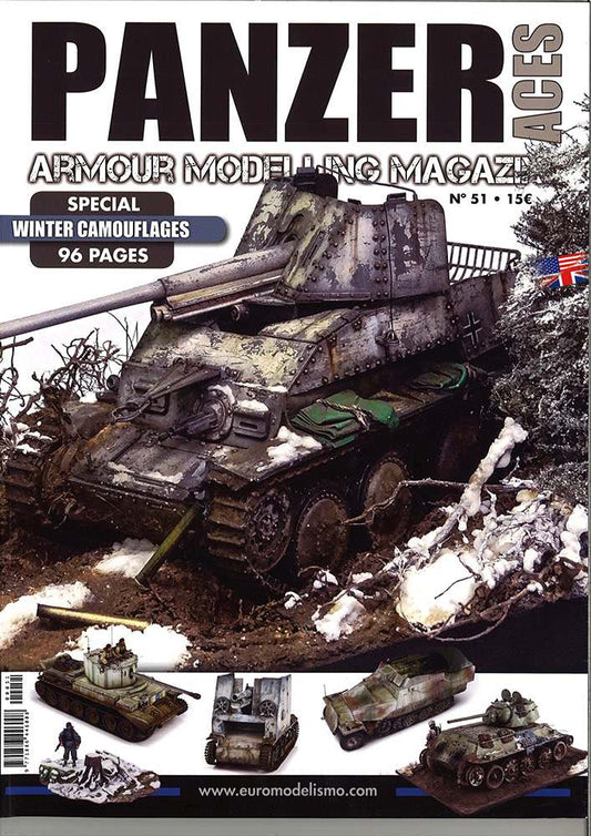 Panzer aces mag 51 winter camouflages