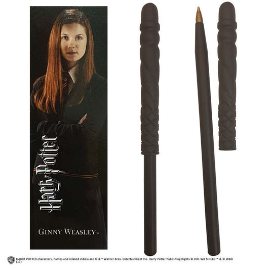 Harry Potter ginny Trollstav pen and Bokmärke