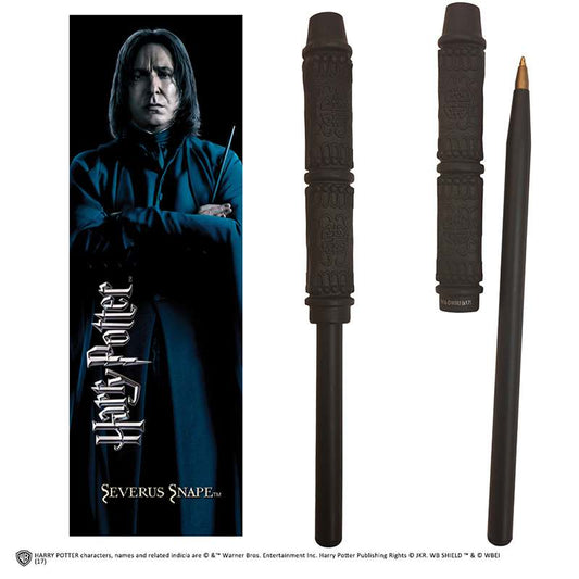 Harry Potter severus snape Trollstav pen and Bokmärke