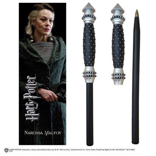 Harry Potter narcissa Trollstav pen and Bokmärke