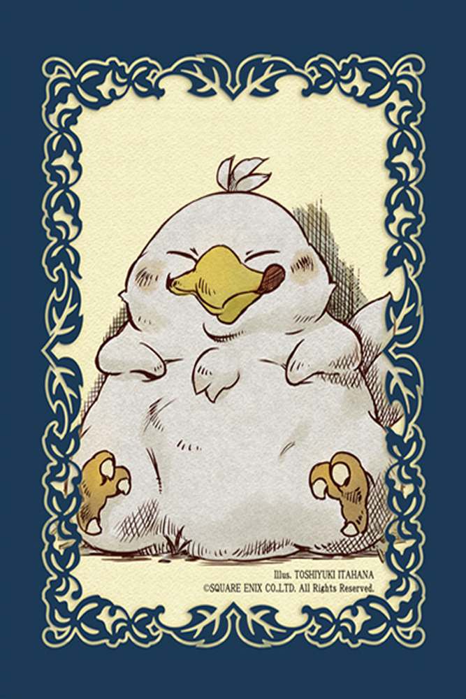 Fftcg fat chocobo sleeves