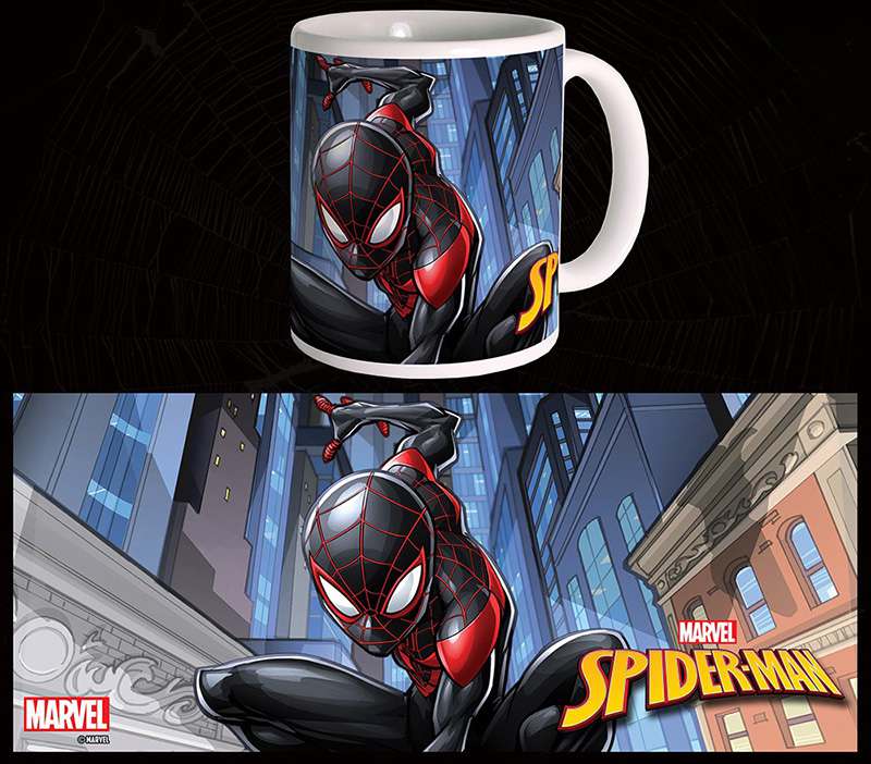 Marvel spider-man miles morales mug