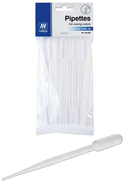 Pipettes 3 ml set of 8