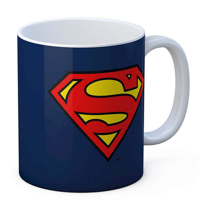 Superman logo ceramic mug