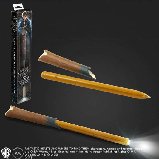 Fantastiska Vidunder newt scamander illuminating Trollstav pen