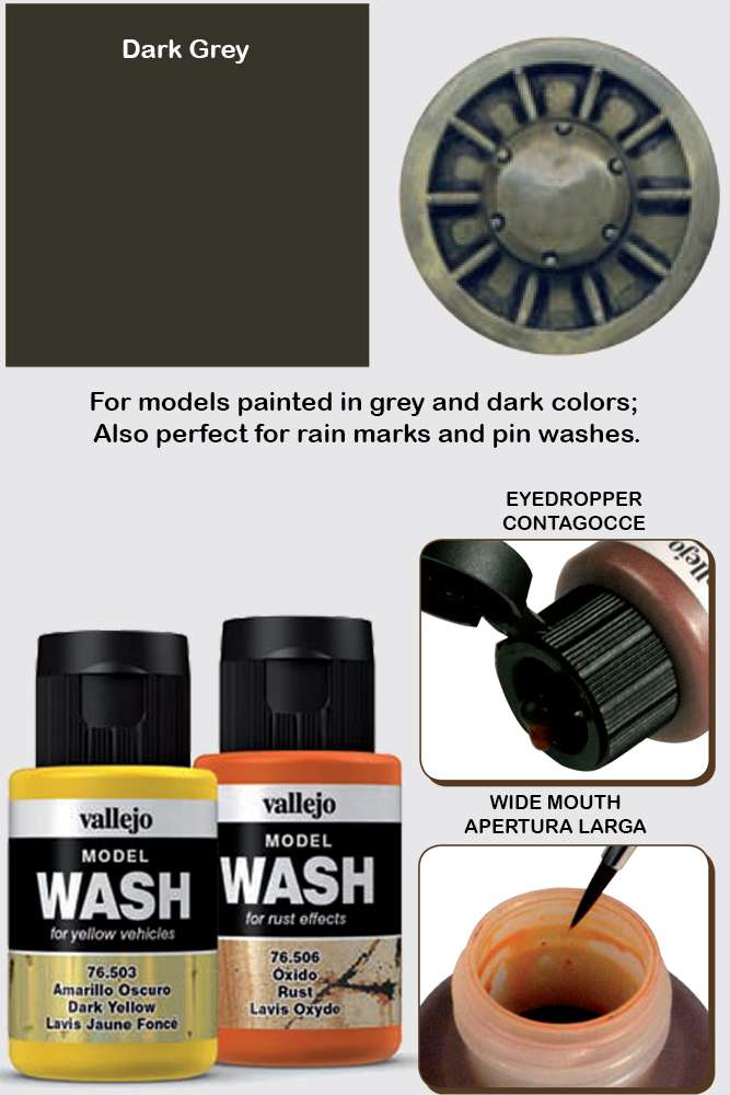 Model wash 76517 dark grey