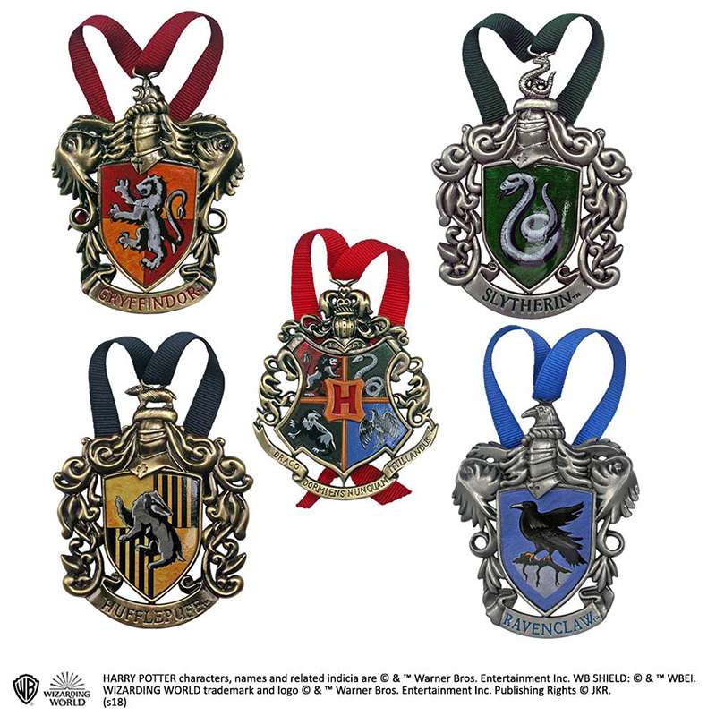 Harry Potter hogwarts christmas tree ornaments