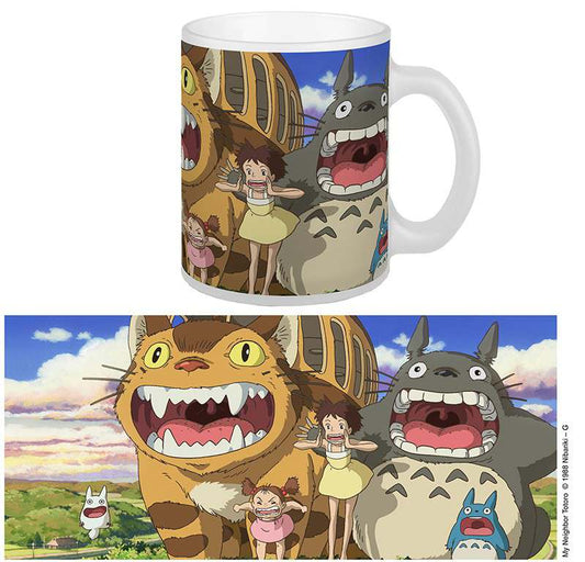 Totoro nekobus mug