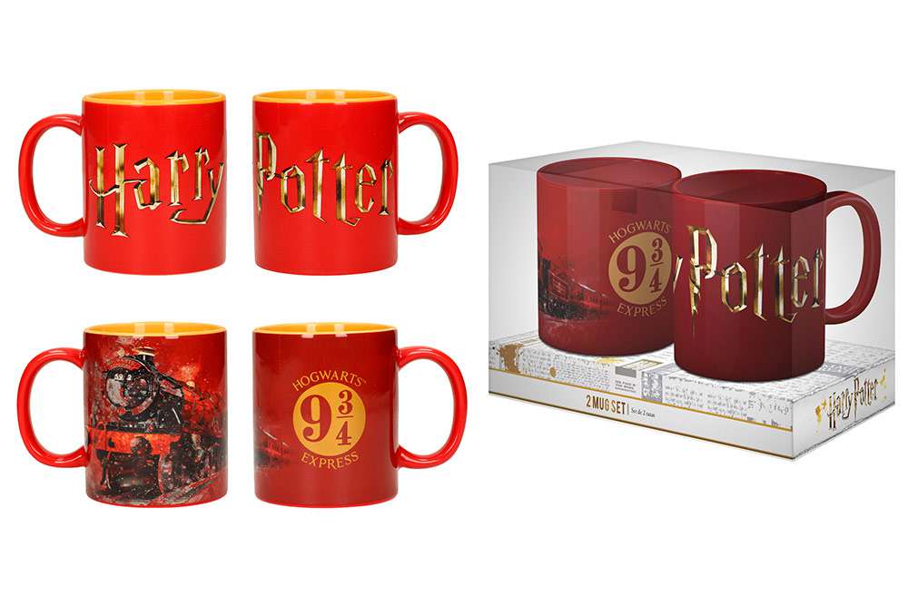 Harry Potter logo hogwarts express Mugg set (2)