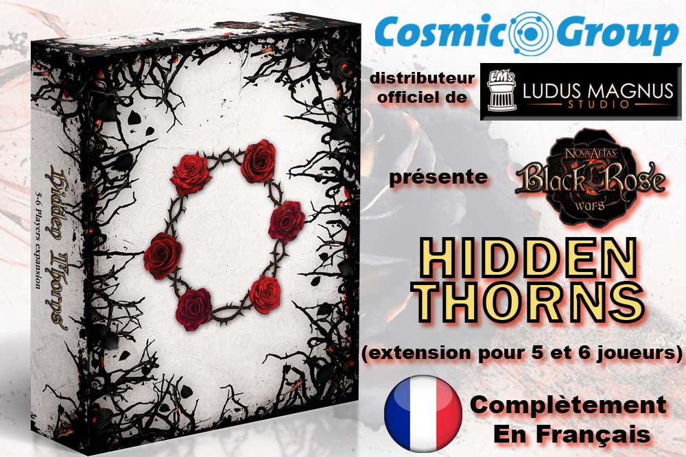 Black rose war hidden thorns - french