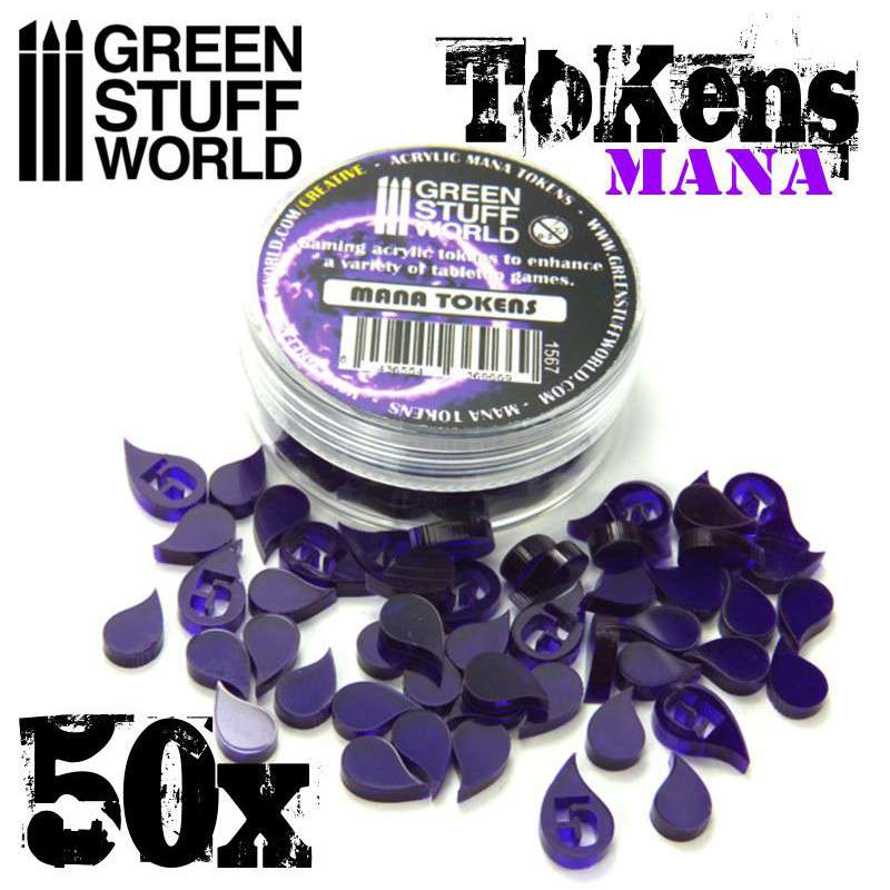 Gaming tokens mana drops