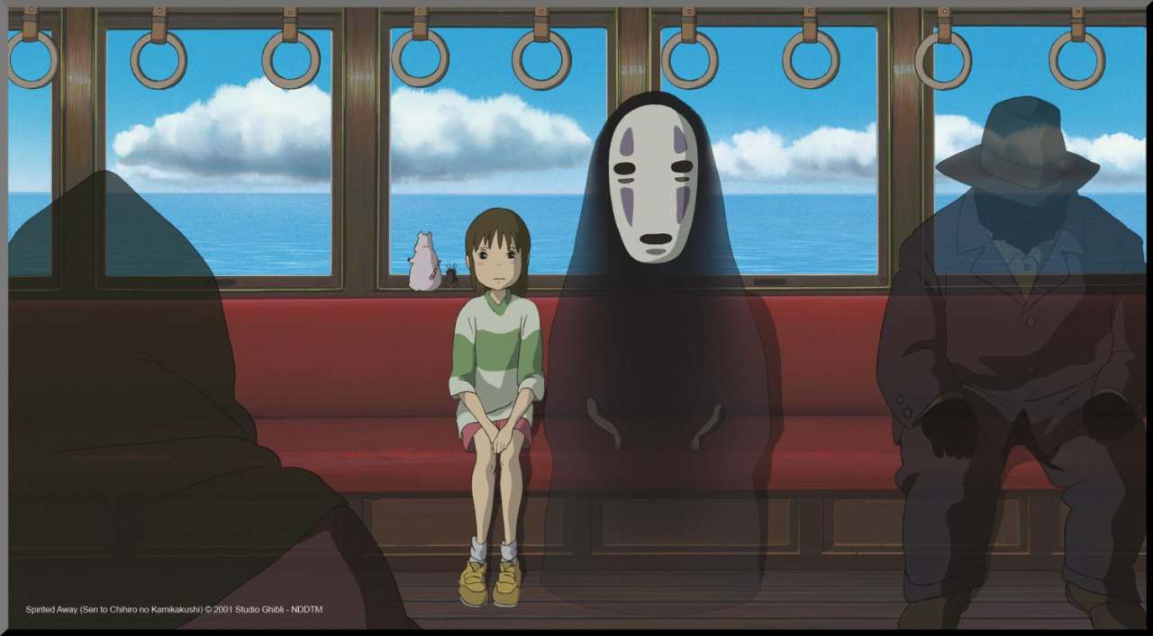 Spirited away wood panel