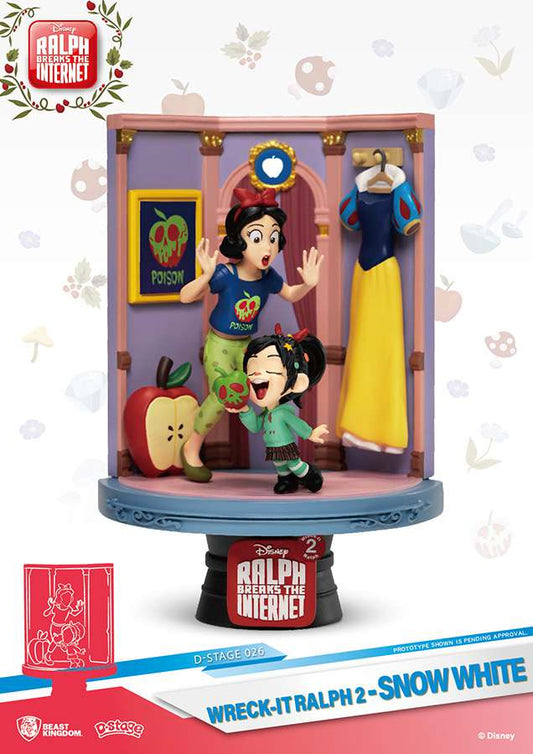 D-stage wreck it ralph 2 snow white