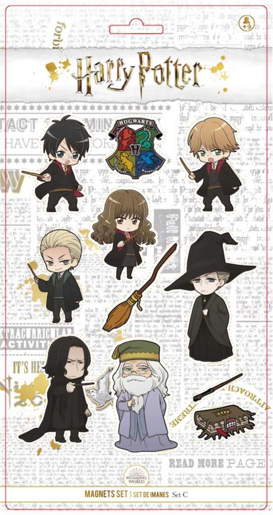 Harry Potter cute caracters magnets set