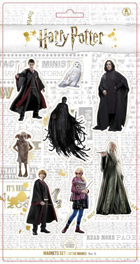 Harry Potter real characters magnets set a